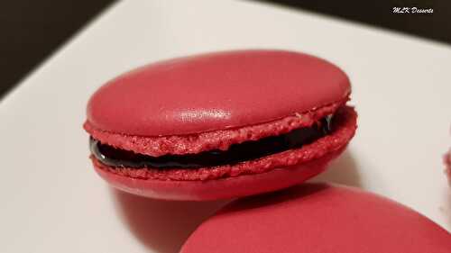 Macarons framboise