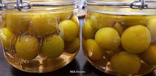 Mirabelles au sirop