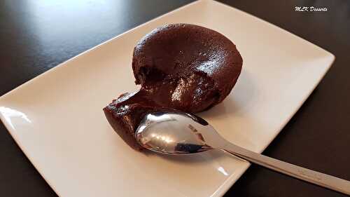 Moelleux coulant au chocolat sans gluten d’après la recette de Cyril Lignac