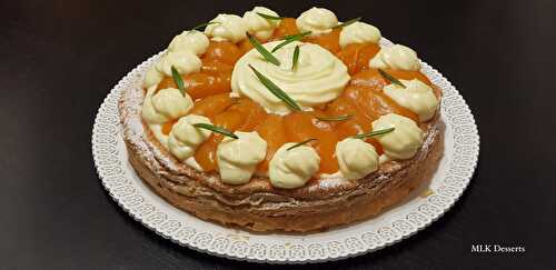 Tarte Abricots-Romarin