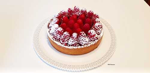 Tarte aux framboises