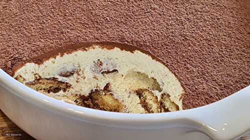 Tiramisu façon Cyril Lignac