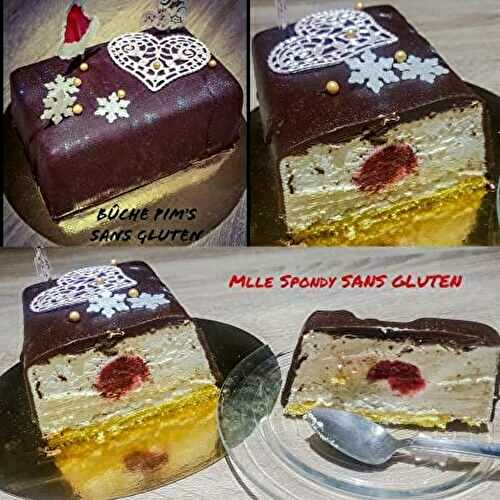 Bûche PIM'S SANS GLUTEN