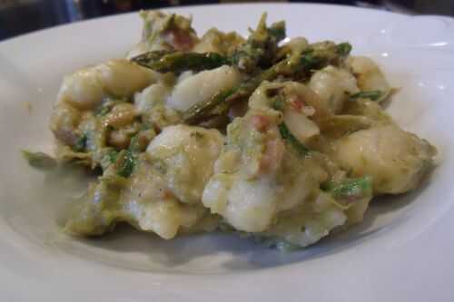 Gnocchi aux asperges