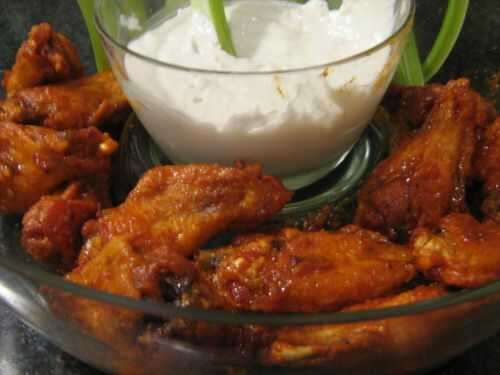 Super Bowl--- Aile de poulet Buffalo