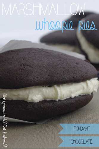 CHOCOLATE MARSHMALLOW WHOOPIE PIES