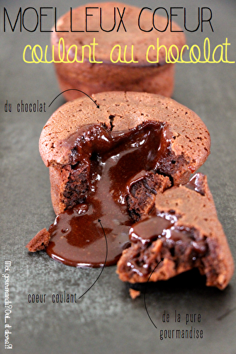 MOELLEUX CŒUR COULANT AU CHOCOLAT