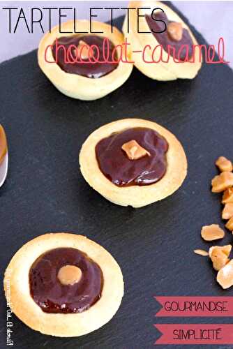 TARTELETTES CHOCOLAT-CARAMEL