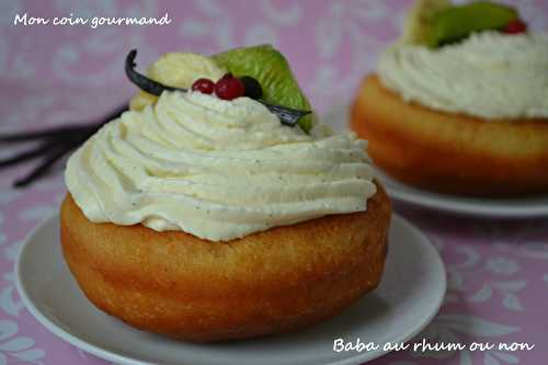 Baba au rhum ou non