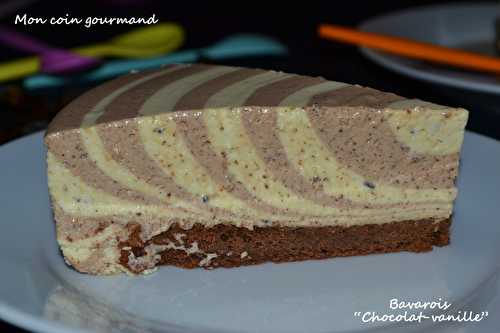 Bavarois "Chocolat-vanille"