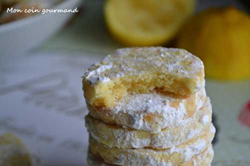 Biscuits fondants au citron