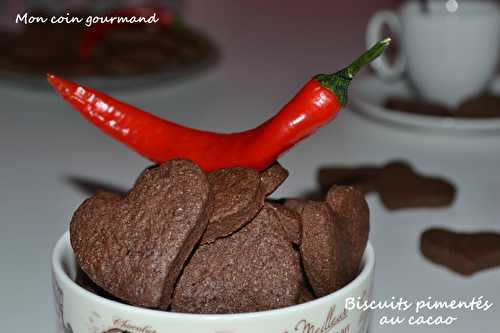 Biscuits pimenté au cacao