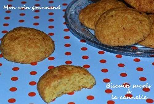 Biscuits sucrés à la cannelle