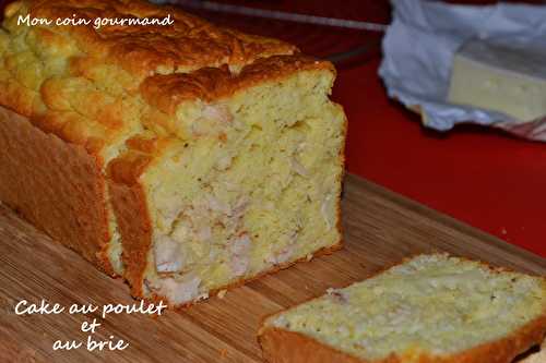 Cake au poulet et au brie