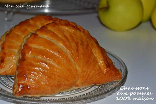 Chaussons aux pommes 100% maison