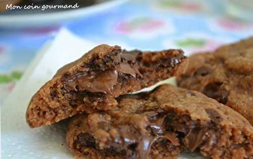 Cookies ultra gourmands tout Nutella