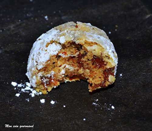 Craquelés aux amandes et aux pépites de chocolat