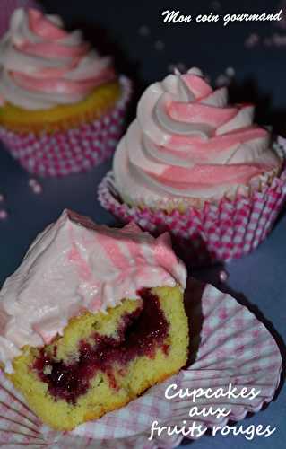 Cupcakes aux fruits rouges