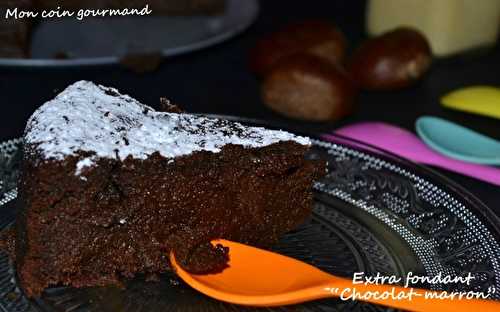 Extra fondant "chocolat-marron"