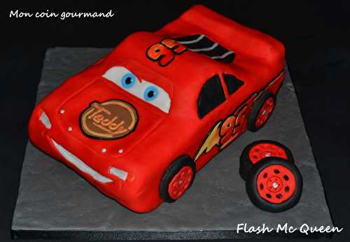 Flash McQueen arrive...