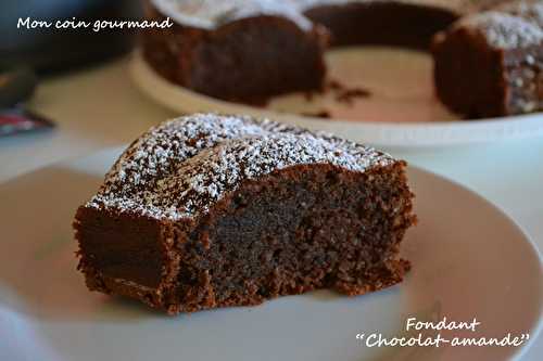 Fondant "Chocolat-amande"