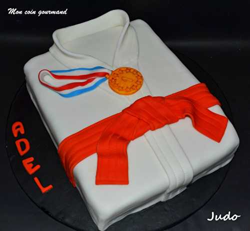 Gâteau de Judo pour Adel