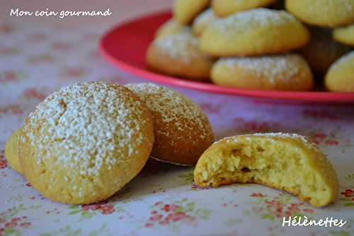 Hélènettes, biscuits aux jaunes d'oeuf