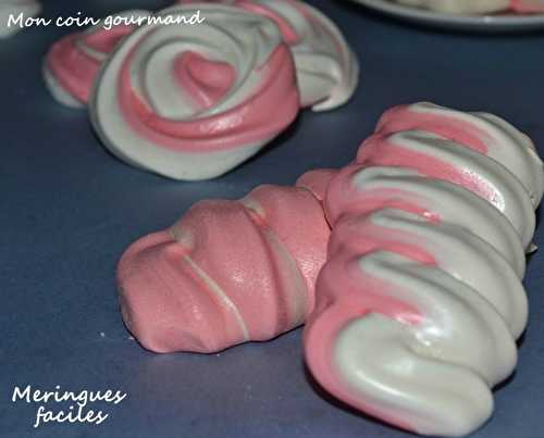 Meringues faciles