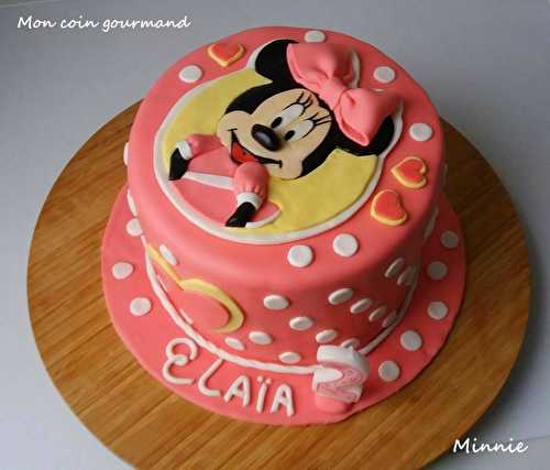 Minnie pour les 2 ans d'Elaïa