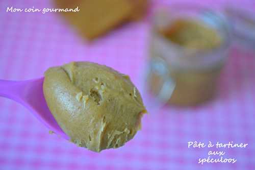 Pâte à tartiner aux spéculoos