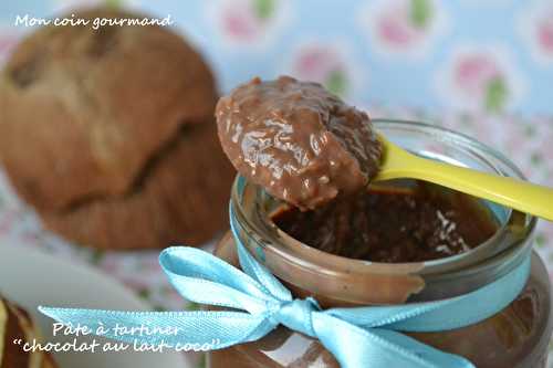 Pâte à tartiner "chocolat au lait-coco"