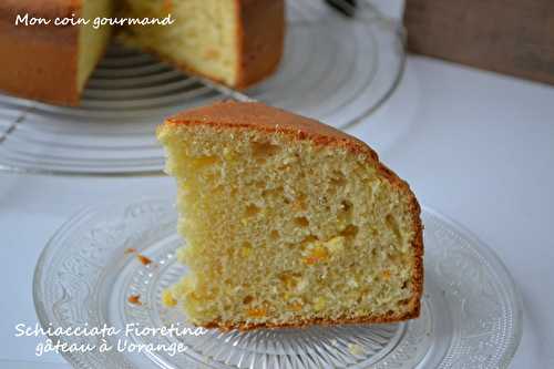 Schiacciata Fioretina, gâteau à l'orange