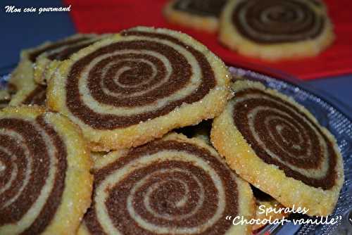 Spirales "Chocolat-vanille"