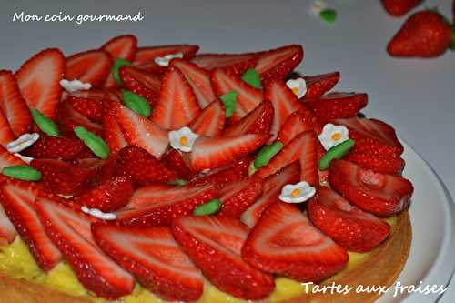 Tarte aux fraises