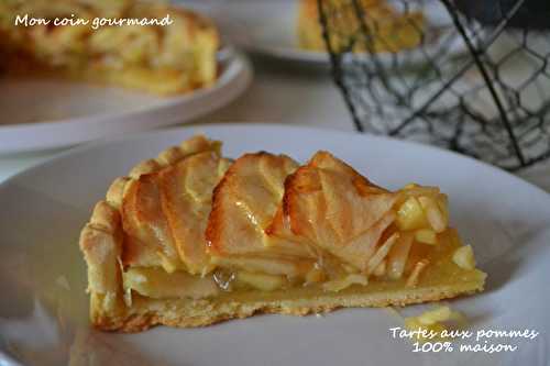 Tarte aux pommes 100% maison