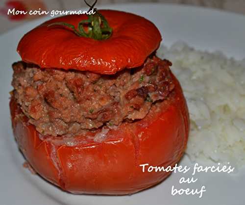 Tomates farcies - Mon coin gourmand
