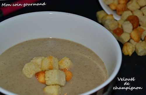 Velouté de champignons