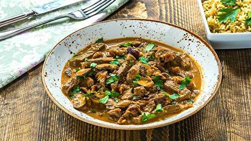 Boeuf Stroganoff