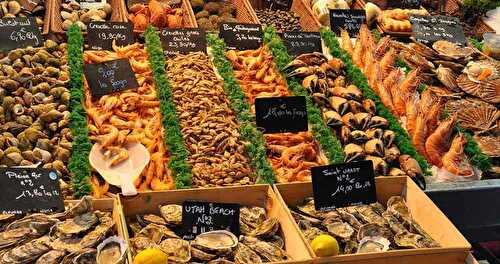 Le marché aux poissons de Trouville