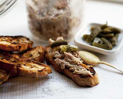 Mes Rillettes de Canard aux Cèpes