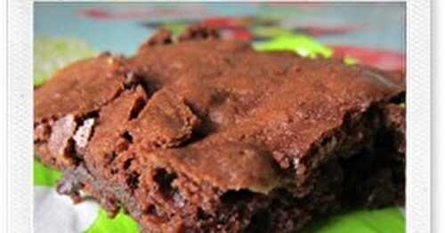 Brownies gourmand au noix de cajou