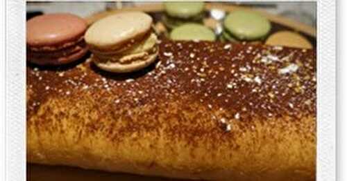 Buche façon tiramisu