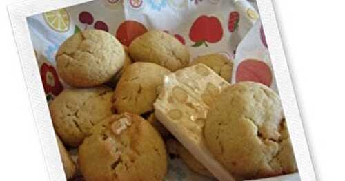 Cookies au nougat