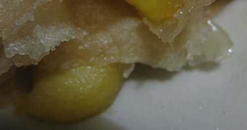 Croustillant aux pommes caramélisés