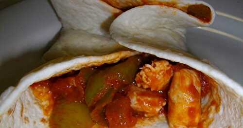 Fajitas à la dinde épicée