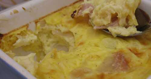 Jeu Interblog n°18 :  Clafoutis aux asperges et jambon cru