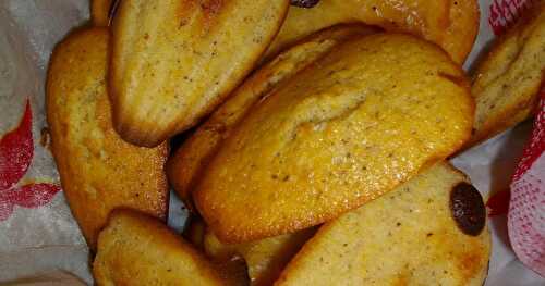 Madeleines ou Muffins noisettes-chocolat blanc