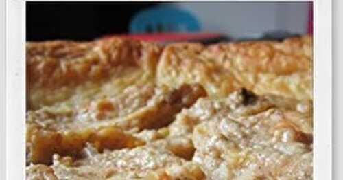 Tarte aux pommes amandes et vanille