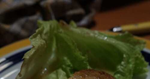 Tartine façon pain perdu au jambon cru , fleur d'aunis et tomates