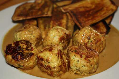 Boulettes de poulet colombo